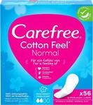 Carefree Slipeinlagen Cotton Feel Normal mit Frischeduft, besonders sanft zur...