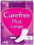 Carefree Slipeinlage Plus Large ohne Duft 48 Stk. super saugstarke Slipeinlagen um