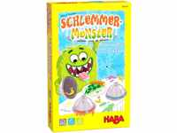 HABA 306554 - Schlemmermonster, Mitbringspiel ab 5 Jahren, made in Germany