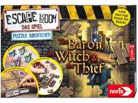 Noris 606101976 Escape Room Puzzle Abenteuer, The Baron, The Witch & The Thief...