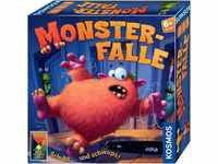 KOSMOS 682637 Monsterfalle, Das lustiges Kinderspiel ab 6 Jahre, für 2 bis 4