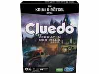 Hasbro Cluedo Verrat in der Villa, EIN Krimi- und Rätselspiel, kooperatives