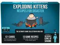 Exploding Kittens Recipes for Disaster Deluxe Game Set - for Adults Teens &...