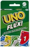 Mattel Games UNO Flex, UNO Kartenspiel f&uuml;r die Familie, mehr Abwechslung durch