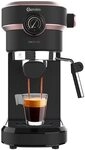 Cecotec Espressomaschine Cafelizzia 890 Rose Pro. Espressos und Cappuccino, 1350 W,