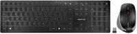 CHERRY DW 9500 Slim, Kabelloses Tastatur- und Maus-Set, Spanisches Layout (QWERTY),