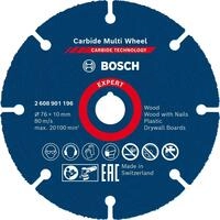 Bosch 1x EXPERT Carbide Multi Wheel Trennscheiben f&uuml;r Mini-Winkelschleifer (f&uuml;r