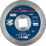 Bosch 1x EXPERT HardCeramic X-LOCK Diamanttrennscheiben (f&uuml;r Harte Fliesen,...