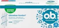 o.b. ProComfort Super Plus Tampons 32 Stk., mit SilkTouch Oberfl&auml;che und Dynamic Fit
