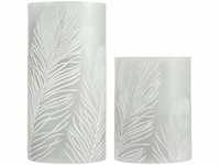 Pauleen 48117 Cosy Feather Candle Wachskerze mit Batterie mit Timerfunktion 6H...