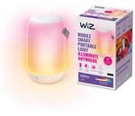 WiZ Tunable White and Color Mobile Tischleuchte, tragbare LED Leuchte mit 16...