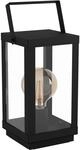 EGLO Tischlampe Bradford 1, 1 flammige Tischleuchte, Nachttischlampe aus Metall in