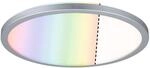 Paulmann 71018 LED Panel Atria Shine, Rund incl. 1 x 12 W Dimmbar RGBW...