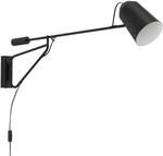 EGLO Wandleuchte innen Loreto 1, flexible Wandlampe mit Schwenkarm
