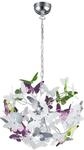 Reality Leuchten R30214017 Butterfly A++ to E, Pendelleuchte, Acryl, 28 watts,...