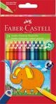 FABER-CASTELL - Buntstifte Set Jumbo Dreikant 24-teilig