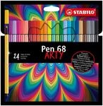 STABILO - Premium-Filzstift - Pen 68 - ARTY - 24er Pack