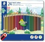 STAEDTLER Noris colour 185 Buntstifte &ndash; 24er Metalletui | Aus...