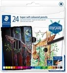 STAEDTLER 149C Buntstifte &ndash; 24er Set, super weiche Mine | Weiche Mine, hohe