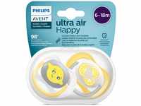 Philips Avent ultra air Schnuller - 2er Pack, BPA-freier, atmungsaktiver...