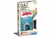 Clementoni 35111 Italy Cult Movies Jaws-Puzzle 500 Teile ab 14 Jahren,