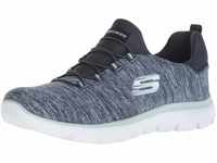 Skechers Damen Summits-quick Getaway Sneaker, Navy Light Blue, 38.5 EU