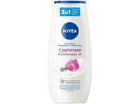 NIVEA Cashmere & Cottonseed Oil Pflegedusche (250 ml), pH-hautneutrales...