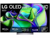 LG OLED55C37LA TV 139 cm (55 Zoll) OLED evo Fernseher (Smart TV, Brightness Booster,