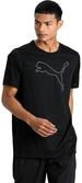 PUMA Herren Performance Cat Tee M T-shirt, Puma Black, M EU