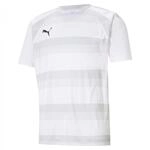PUMA Herren Teamvision Jersey Shirt, Puma White-glacier Gray-puma Black, XXL EU