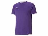 PUMA Unisex Kinder Teamliga Jersey Jr Shirt, Prism Violet-puma White, 176 EU