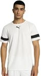 PUMA Herren Teamrise Jersey Shirt, Puma White-puma Black-puma White, 3XL EU
