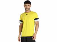 PUMA Herren Teamrise Jersey T-Shirt, Cyber Yellow-pumablack-white, 3XL EU