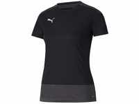 PUMA Damen teamGOAL 23 Training Jersey W T-Shirt, Black-Asphalt, XXL