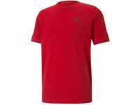 PUMA Herren Active Small Logo Tee T-Shirt, High Risk Red, L