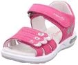 Superfit M&auml;dchen Emily Sandale, Pink Silber 5510, 26 EU