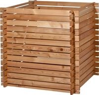 dobar&reg; Green Label 58630FSCe Komposter L&auml;rchi | Holz-Komposter mit Stecksystem 