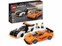 Lego Speed ??Champions 76918 McLaren Solus GT und McLaren F1 LM, Autospielzeug,