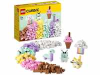 LEGO Classic Pastell Kreativ-Bauset Bausteine-Box, Konstruktionsspielzeug für