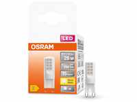 OSRAM Star PIN LED-Lampe für G9-Sockel, matte Optik ,Warmweiß (2700K), 290...