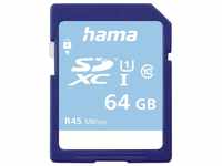 Hama Speicherkarte SDHC 64GB (SD-2.0 Standard, Class 10, Datensicherheit dank