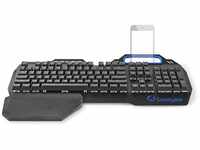 NEDIS Wired Gaming Keyboard - USB - Mechanische Tasten - RGB - US international...