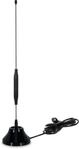 TechniSat DIGIFLEX TT6 - Passive Stab-Zimmerantenne DVB-T2/DAB+/UKW (Schutzart IP20,