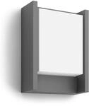 Philips Arbour ultraeffiziente Wandleuchte, 1x 3,8 W ,warmwei&szlig;, anthrazit,