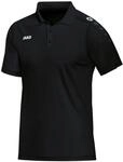 JAKO Herren Poloshirt Classico, Schwarz, M