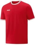 JAKO Kinder Shooting Shirt Center 2.0, Sportrot/Wei&szlig;, XS