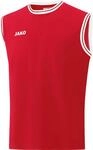 JAKO Herren Trikot Center 2.0, Sportrot/Wei&szlig;, L