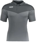 JAKO Herren Poloshirt Champ 2.0, Steingrau/Anthra Light, M