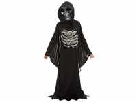 Skeleton Reaper Costume, Black (M)