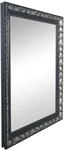 Mirrors and More Rahmenspiegel Tanja 81070196 Holz schwarz-Silber